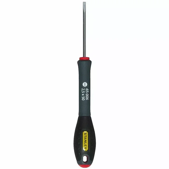 Destornillador Electricista Stanley FATMAX 2,5x50 mm Cromo Vanadio Mango Soft Grip 0-65-006