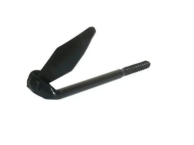 Tornello da bancone nero TORBEL Ø160 mm a vite - 9410164