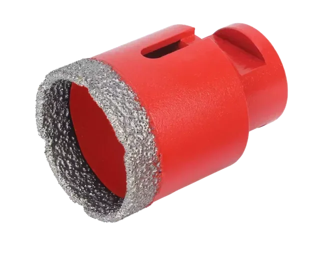 Carotatrice Diamantata 43 mm Drygres Rubi Foratura a Secco Gres Porcellanato Piastrella Ceramica M14