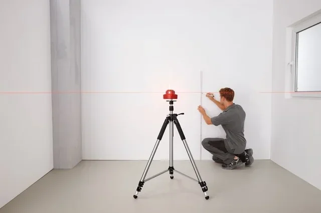 Treppiede laser LKS 100-300 5/8 FLEX 398616 - Altezza 1,01m a 3,00m