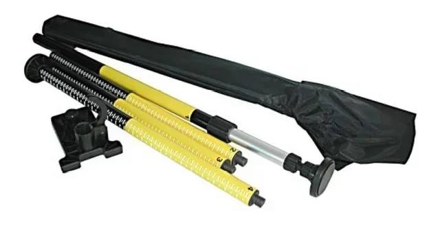 Treppiede Telescopico FLEX Laser 0,82m-3,82m 5/8" 920108 - Supporto Professionale per Livella Laser