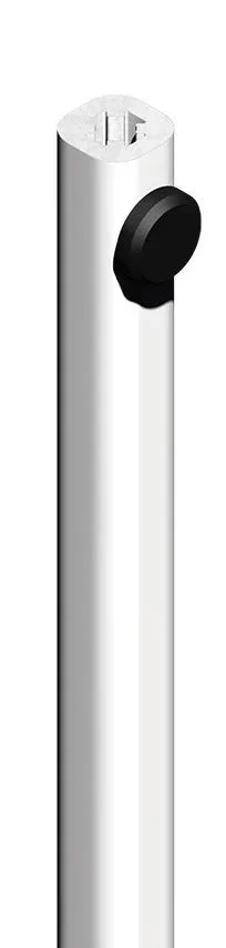 Tringle aluminium CROISEE DS 2500 mm diamètre 11,7 mm DS6888