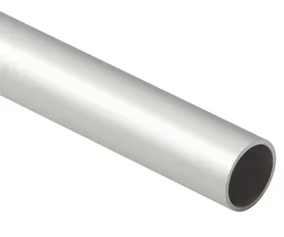Tubo redondo aluminio anodizado plateado Ø16mm 1,5mm 3m