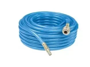 PVC Compressed Air Hose 10m 9x3mm SCHWABE 12706 with Quick Coupling