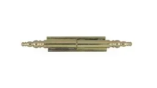 Vase en laiton poli Paumelle 70 QDCR modèle rustique