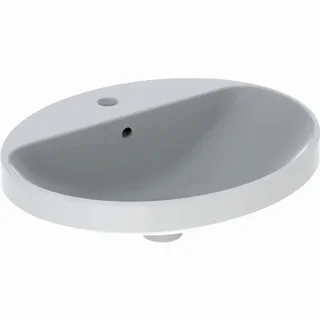 Lavabo Ovale Geberit VariForm 500.720.01.2 Incasso Sottopiano Bagno