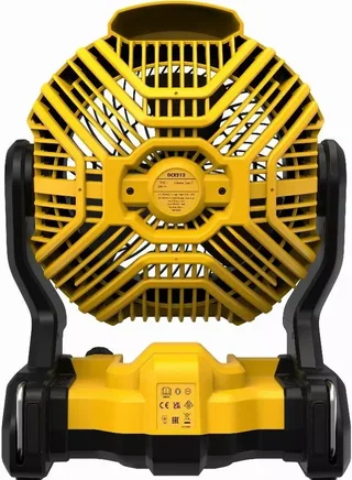 Ventilateur chantier DEWALT 18V XR tête orientable 180° sans batterie