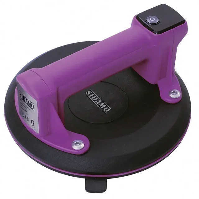 Elektrischer Saugnapf 200mm 140kg PRO GRIP E-N SIDAMO für Fliesen und Glas