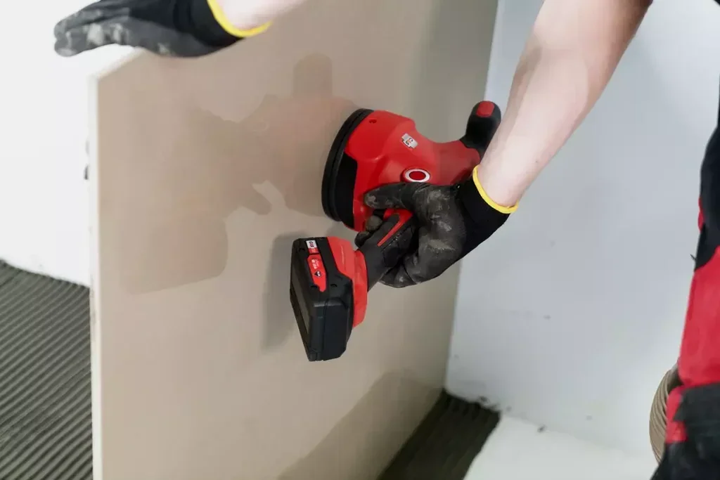 Ventouse Vibrante Électrique RUBI Quake Energy Cas 18V 2Ah 127mm