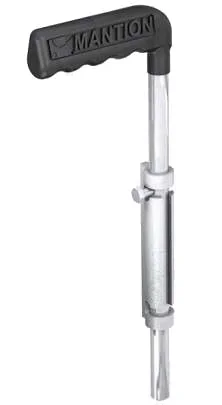 Verrou de sécurité à souder MANTION 14 mm x 300 mm zingué modèle 1314SO