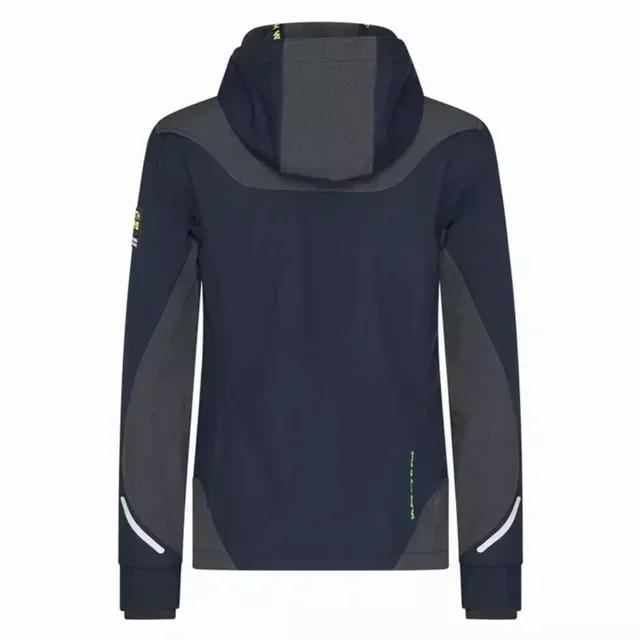 Damen wasserdichte Jacke North Ways Florence 1502 Marine Neon Gelb