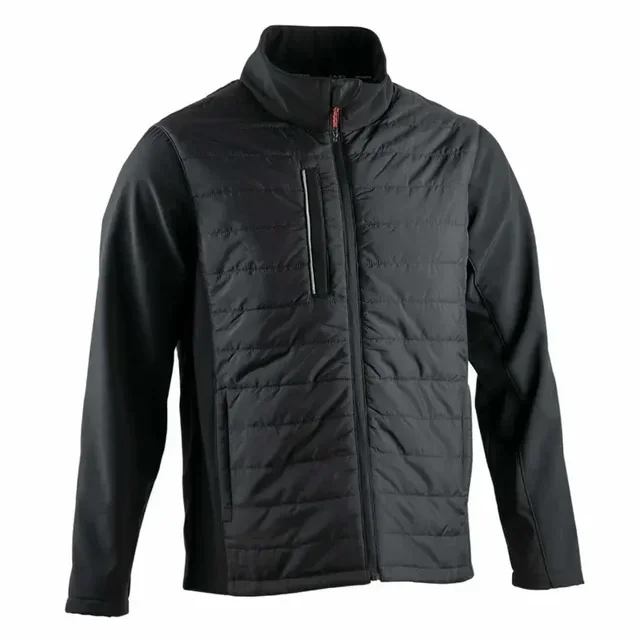 Giubbotto LMA SOFT Nero 2231 - Softshell Imbottito Collo Alto Multitasche