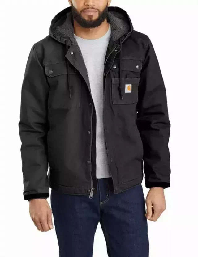 Carhartt Duck Sherpa gefütterte Jacke Herren Winter 103826