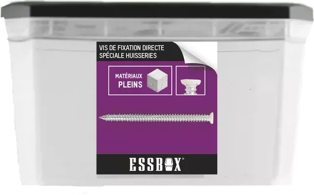 Vis à béton ESSBOX SCELL-IT Ø7,5x102 mm - Lot 100 - Réf. EX-91153975102
