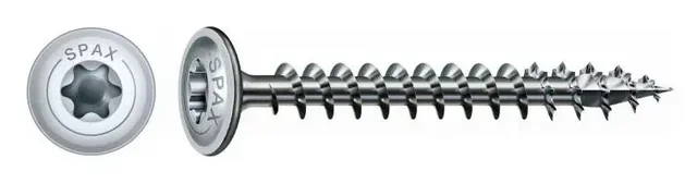 Tornillo para madera SPAX Ø10mm cabeza plana rosca total WIROX
