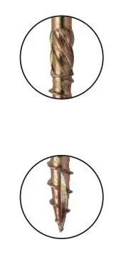 FISSAGI 920 Torx Holzschraube Senkkopf gelb verzinkt für Spanplatten und Brettschichtholz