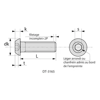 BHC-Schraube 10.9 verzinkt 4×16 mm - Packung 200 Stück LENNIE 21281816