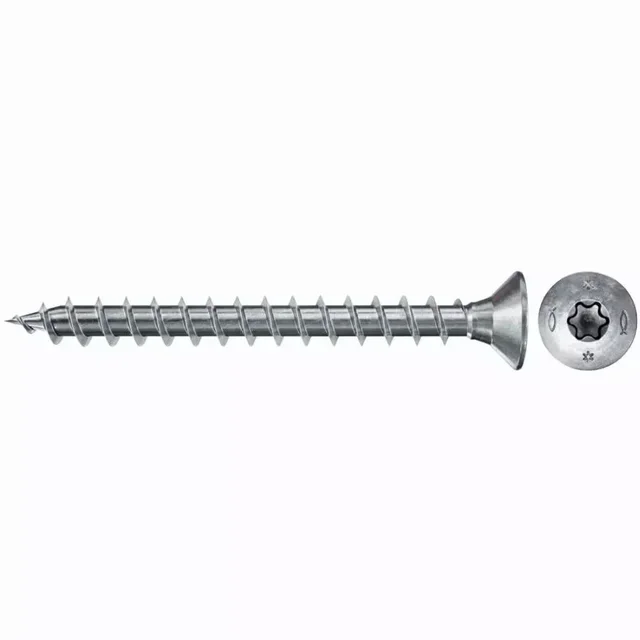Vis à bois Power Fast II CTF Fischer pour construction bois et assemblage métal-bois