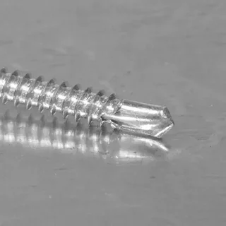 Vis autoperceuse tête cylindrique TX Ø4,8x38mm acier zingué blanc SCELL-IT - Boîte 500