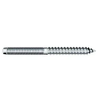 Vis filetée bois inox 304 M6x30 mm pas gauche INDIA E8461159