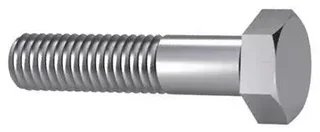 Tornillo de cabeza hexagonal ISO 4014 M10x100 zincado clase 8.8 caja 50