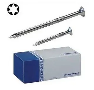 Vis bois SENCO AR+ tête fraisée zinguée 310 - fixation économique acier crantée
