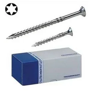 Vis bois SENCO AR+ tête fraisée zinguée 310 - fixation économique acier crantée