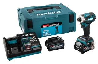 Makita XGT TD001GD201 40V 220 Nm Schlagschrauber - 2,5Ah Akku-Set