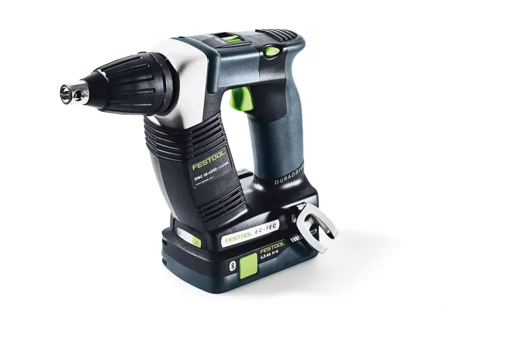 Visseuse plaque de plâtre Festool DWC 18-4500 HPC 4,0 I-Plus avec 2 batteries 18V 4Ah et SYSTAINER