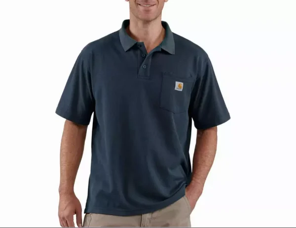 Polo CARHARTT coupe originale résistant aux taches – K570
