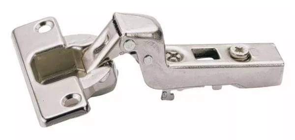 Charnière HETTICH 110° Intermat 9943 rentrant – Base -3;5 mm – TH 42 pour porte de 15 à 25mm – À visser – 48052