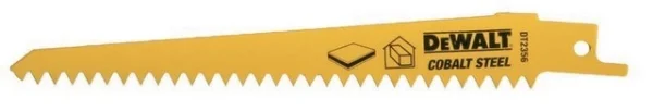 5 Lames sabres spécial coupe de plâtre DEWALT – L.152 mm – DT2356