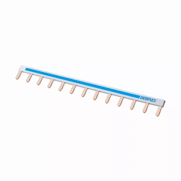 Peigne de raccordement réversible phase / neutre DEBFLEX L.225 mm – 707080