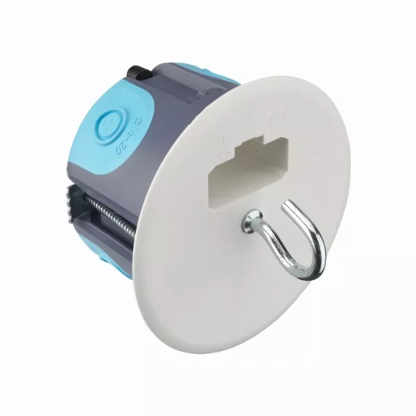 Boite point de centre DCL Ø 67mm multimatériaux « stop air » avec crochet DEBFLEX – 718921