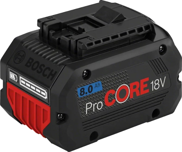 Batterie 18V 8.0Ah Li-ion Procore – BOSCH – 1600A016GK