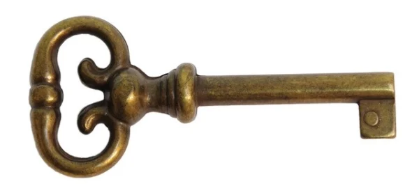 Clé 310 BROS – zamack vieux bronze – 310-Z-4