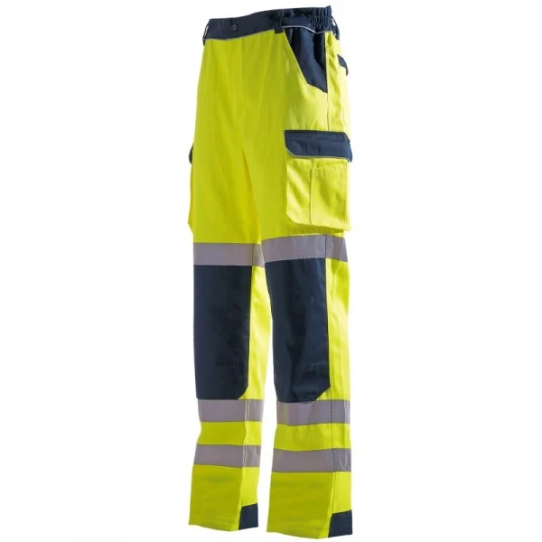 Pantalon haute visibilité SINGER – Jaune/Bleu – PILA