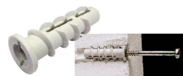 Cheville GB ING Fixations – Spécial béton cellulaire