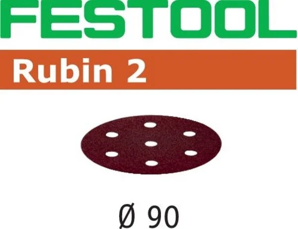 Abrasif pour ponçeuse FESTOOL Rubin 2 – Ø 90 mm