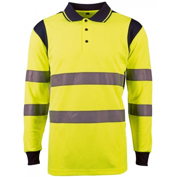 Polo Haute Visibilité SINGER – Manches longues