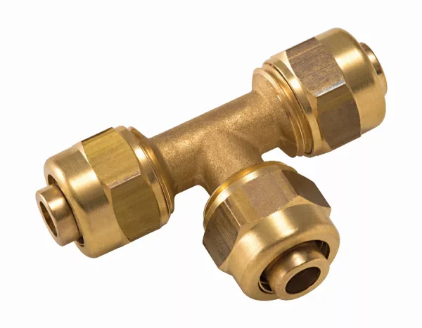 Té égal à compression pour tube PER NOYON & THIEBAULT – P12-50012L1