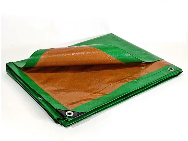 Bâche pro 250 g/m² TECPLAST – vert – 5 x 8 m – BA2505X8