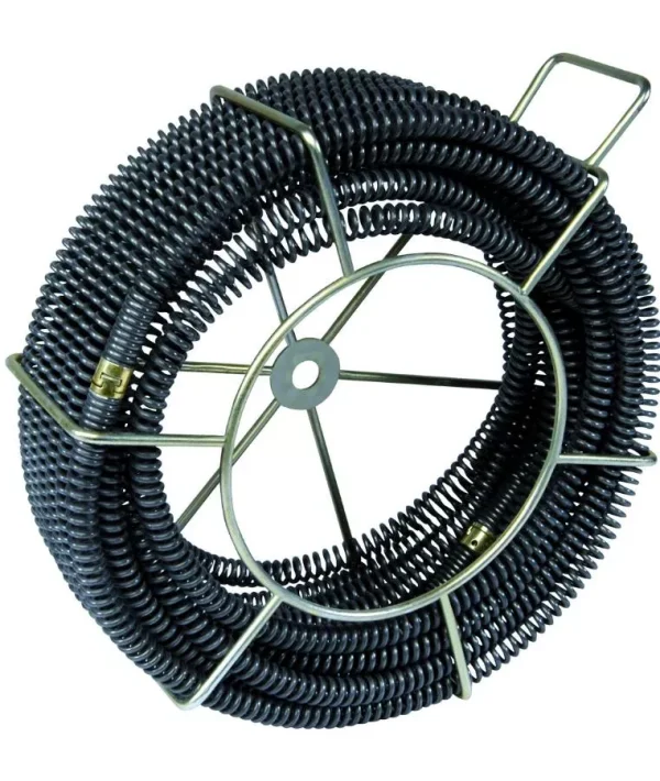 5 sections 16 mm / 2;3 mètres VIRAX + cage pour déboucheur VAL 96QC – 293141