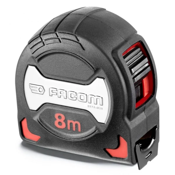 Mètre ruban Premium grip FACOM 8m x 28mm – 897A.828PB