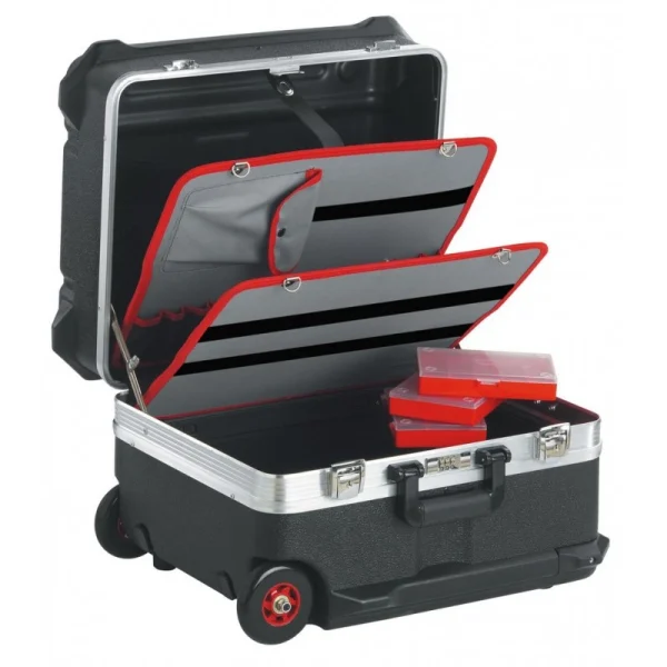 Valise container FACOM à roulettes serrures TS – BV.61A