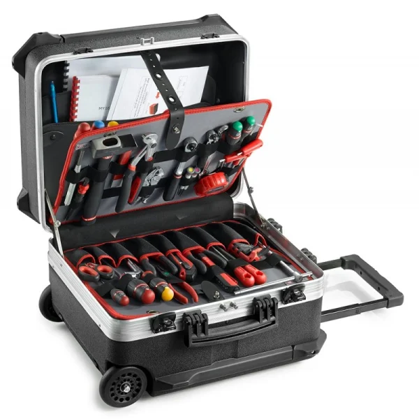 Valise container FACOM à roulettes serrures TS – BV.61A