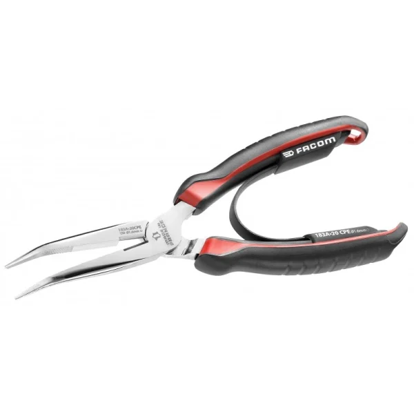 Pince à bec demi-rond court fin FACOM 200 mm – 183A.20CPE