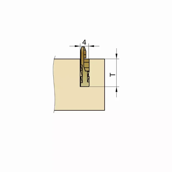 Assembleur à coulisser en zamak KNAPP – K026