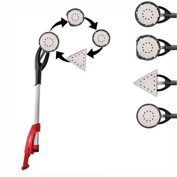 Girafe GE7 + housse + 2 têtes de ponçage FLEX – 920222