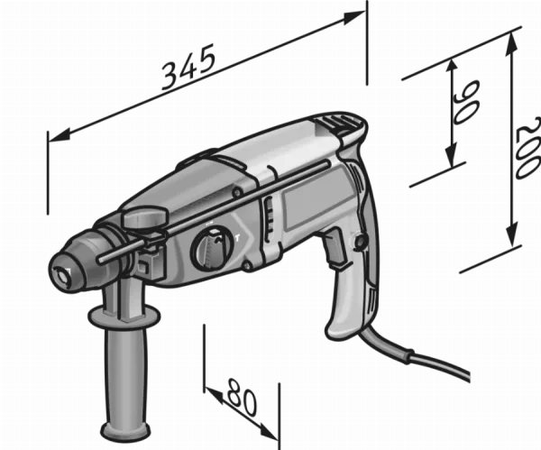 Marteau perforateur CHE 5-40 SDS Max + FHE 2-22 SDS Plus FLEX – 920334